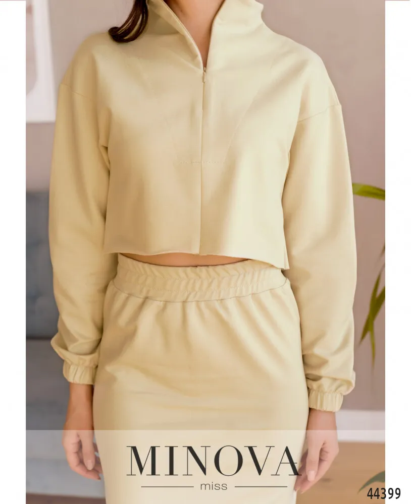 Костюм 2162-бежевый Minova