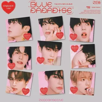 Альбом ZEROBASEONE ZB1 - BLUE PARADISE [Digipack ver.] (Гювин ver.)