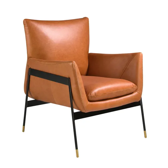 Кресло Angel Cerda 5091, коричневая кожа