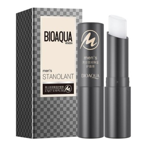 BIOAQUA Увлажняющий мужской бальзам для губ