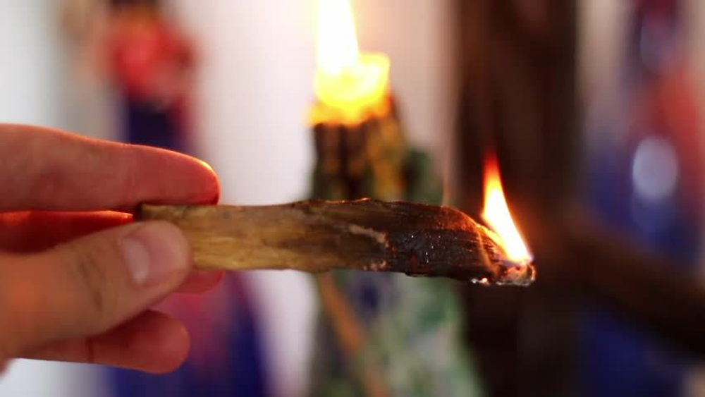 Палочка Пало Санто / Palo Santo (Перу) с биркой