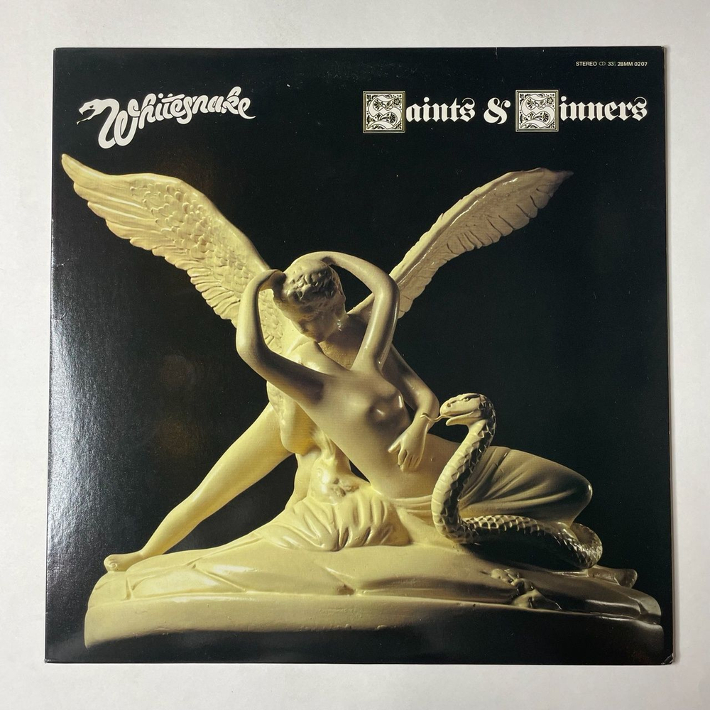 Винтажная виниловая пластинка LP Whitesnake Saints and Sinners (Japan 1982) (No Obi) 28MM 0207