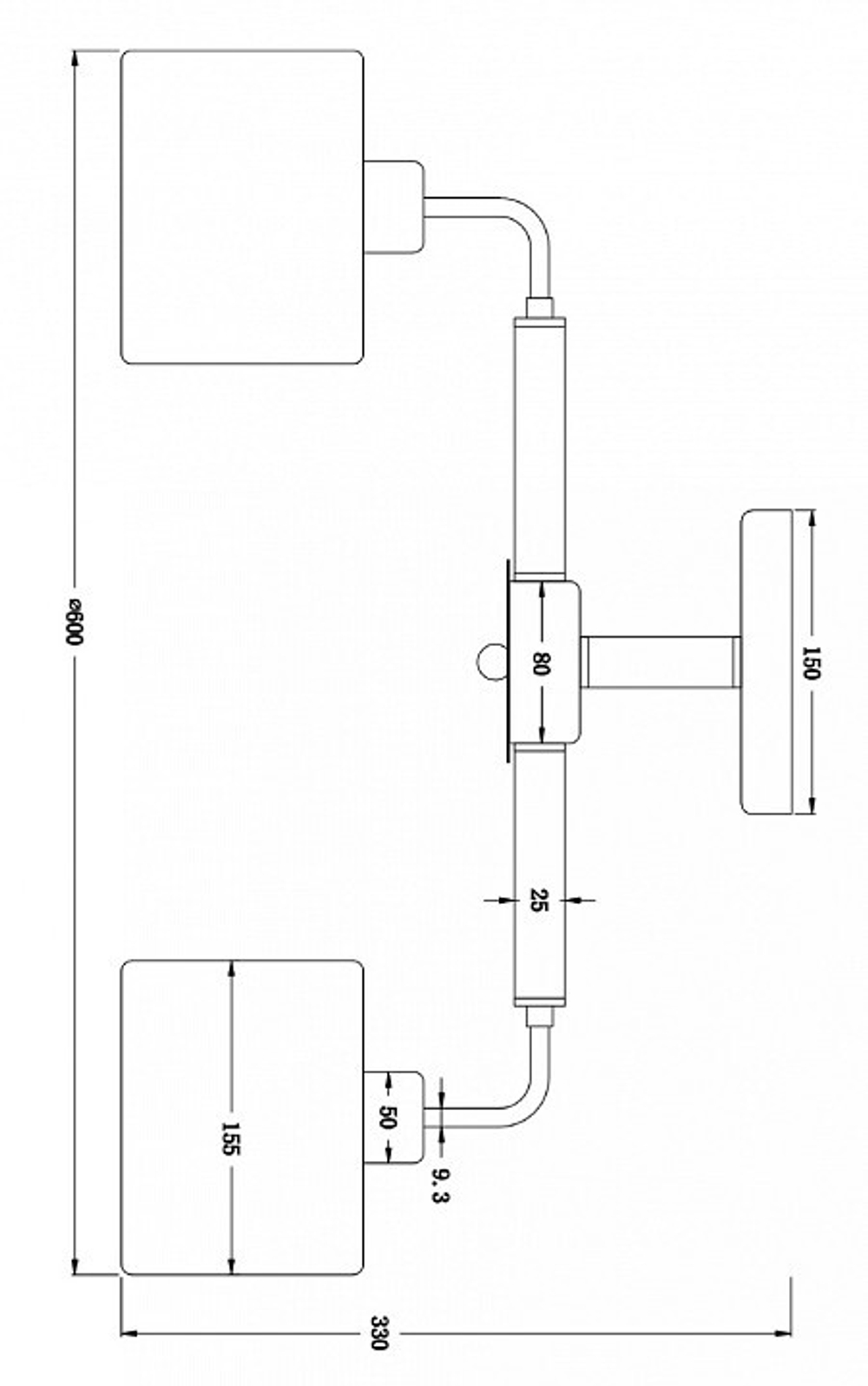 Накладная люстра Freya FR5329-PL-03-CH