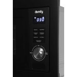 Встраиваемая микроволновая печь Domfy DM2540BW BG 25л. 900Вт, черная