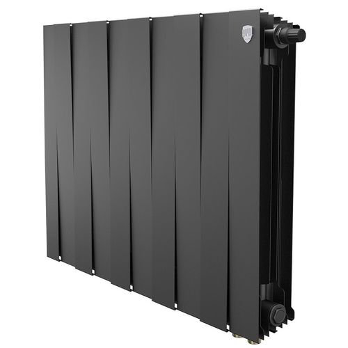 Радиатор Royal Thermo PianoForte 500 VDR Noir Sable - 6 секций нижнее подключение (правое)