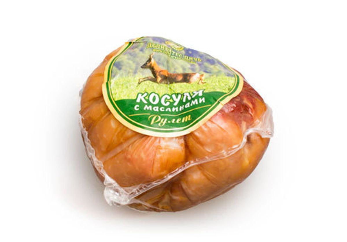 Рулет косуля с маслинами, 315г