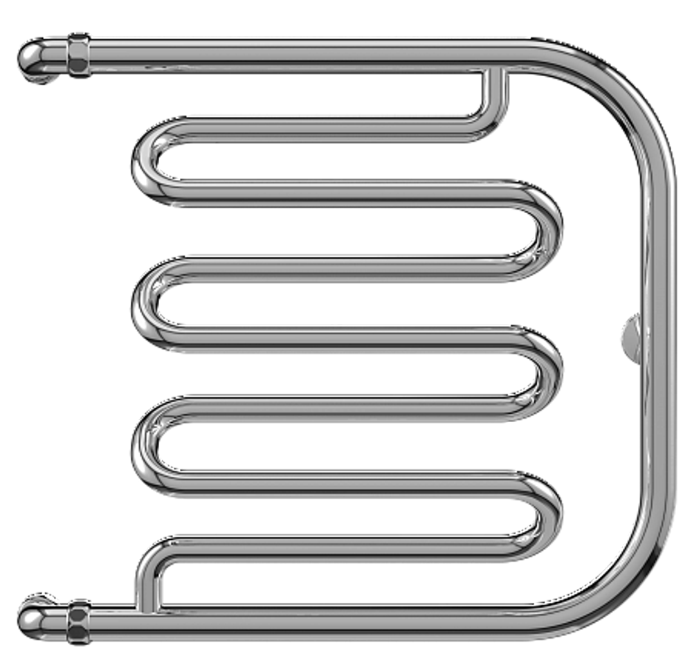 Полотенцесушитель водяной Terminus Фокстрот-Лиана AISI 500х500