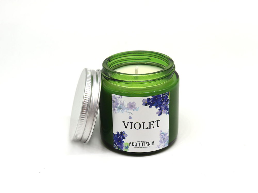 Ароматическая свеча "VIOLET"