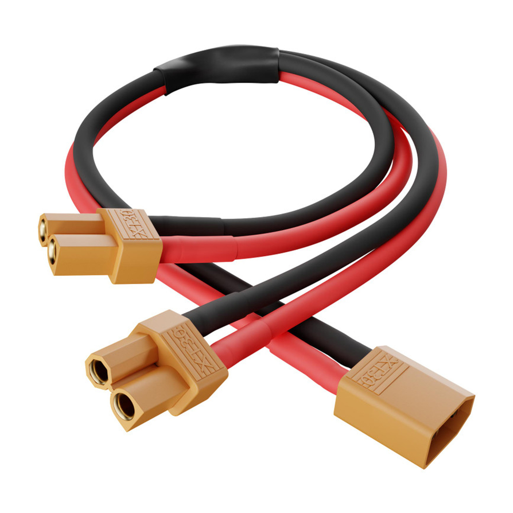 XT30 Y-Harness (Single FH-MC XT30 to Dual MH-FC XT30, 150mm Length)