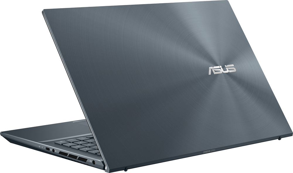 Ноутбук Asus Zenbook 15 Pro UX535LI-BN223R Pine Grey Core i7-10870H/16G/1Tb SSD/NV GTX1650Ti 4Gb/15.6; FHD IPS AG/WiFi/BT/Win10Pro 90NB0RW2-M05590