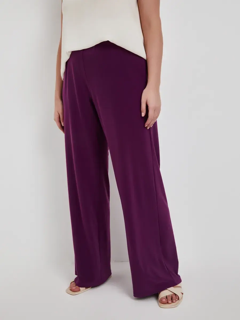 Брюки масло широкие