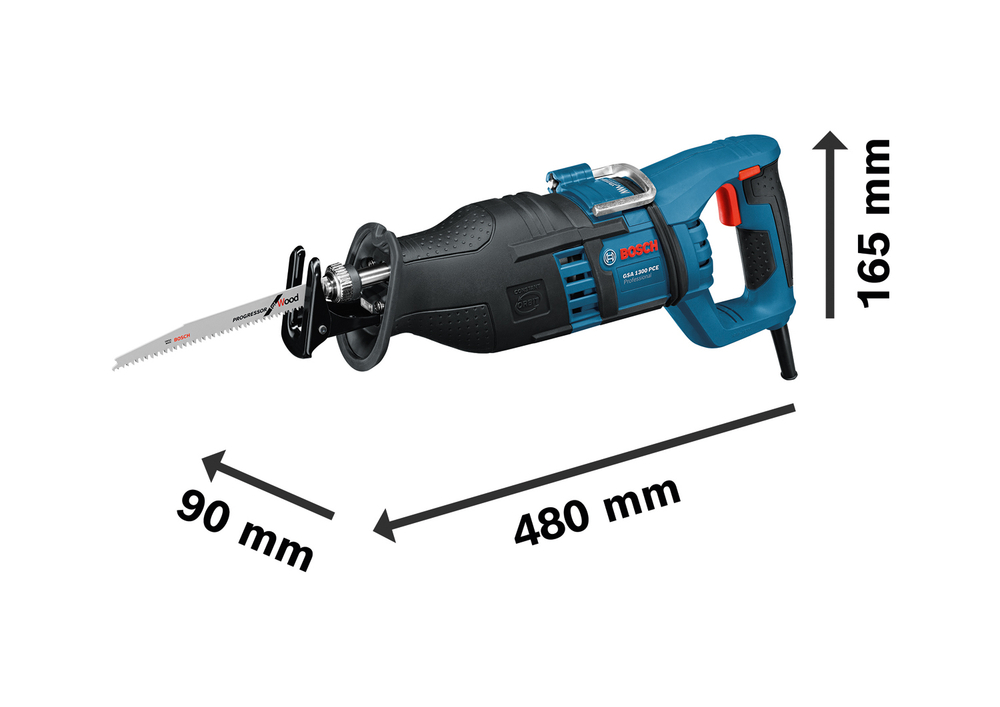 Пила сабельная GSA 1300 PCE BOSCH 060164E200