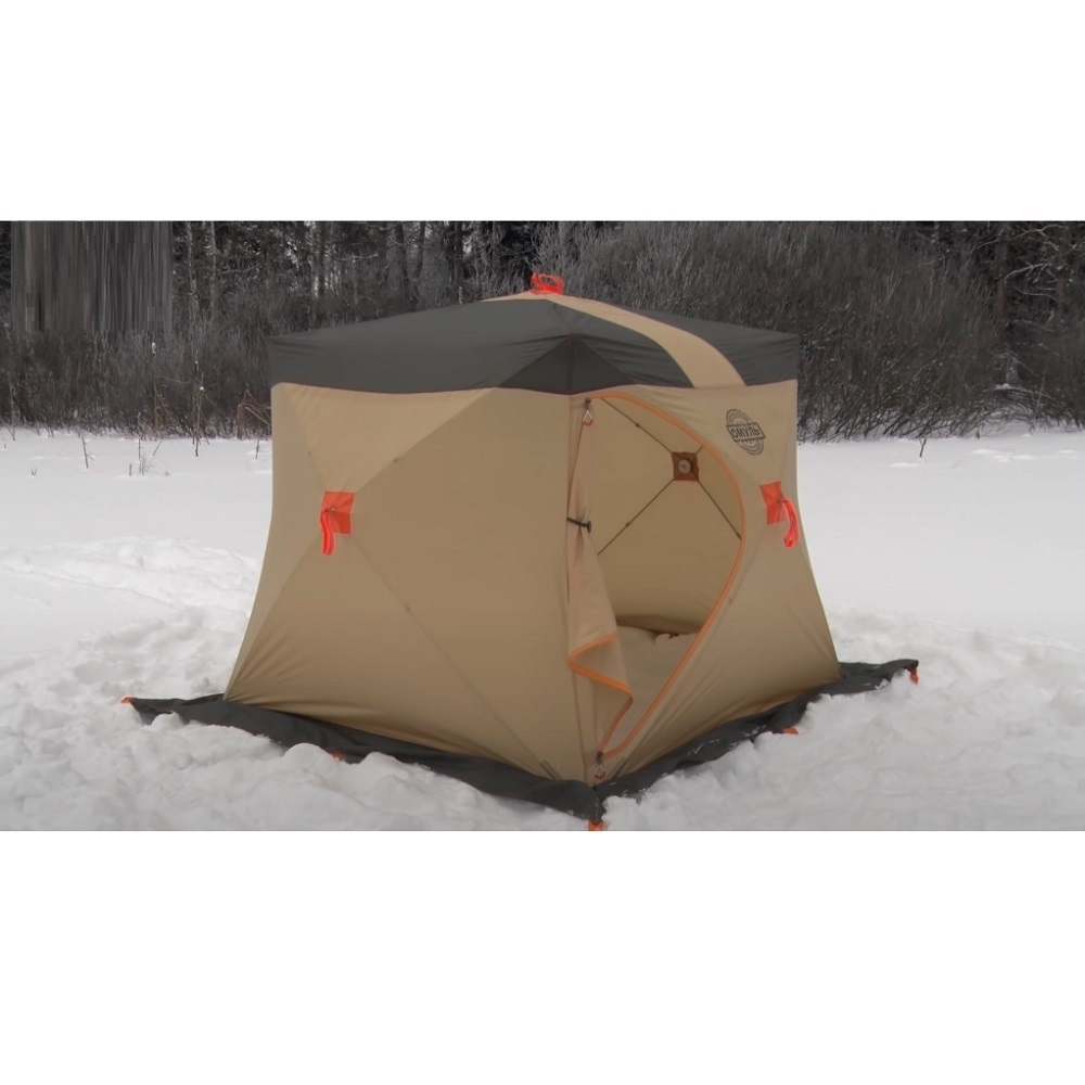 Зимняя однослойная палатка Митек Омуль Куб 1  (180х180х170 см)