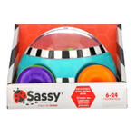 Sassy, Inspire the Senses, Pop n 'Push Car, машинка для детей в возрасте 6–24 месяца, 1 машинка