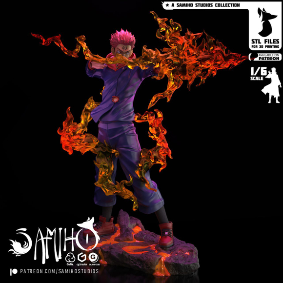 Юдзи Итадори Сукуна Рёмэн Магическая битва Фигурка Satoru Gojou The Magic Battle Sorcery Fight