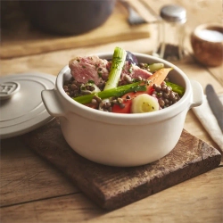 Мини-кастрюля индивидуальная Emile Henry Opale, 17 см