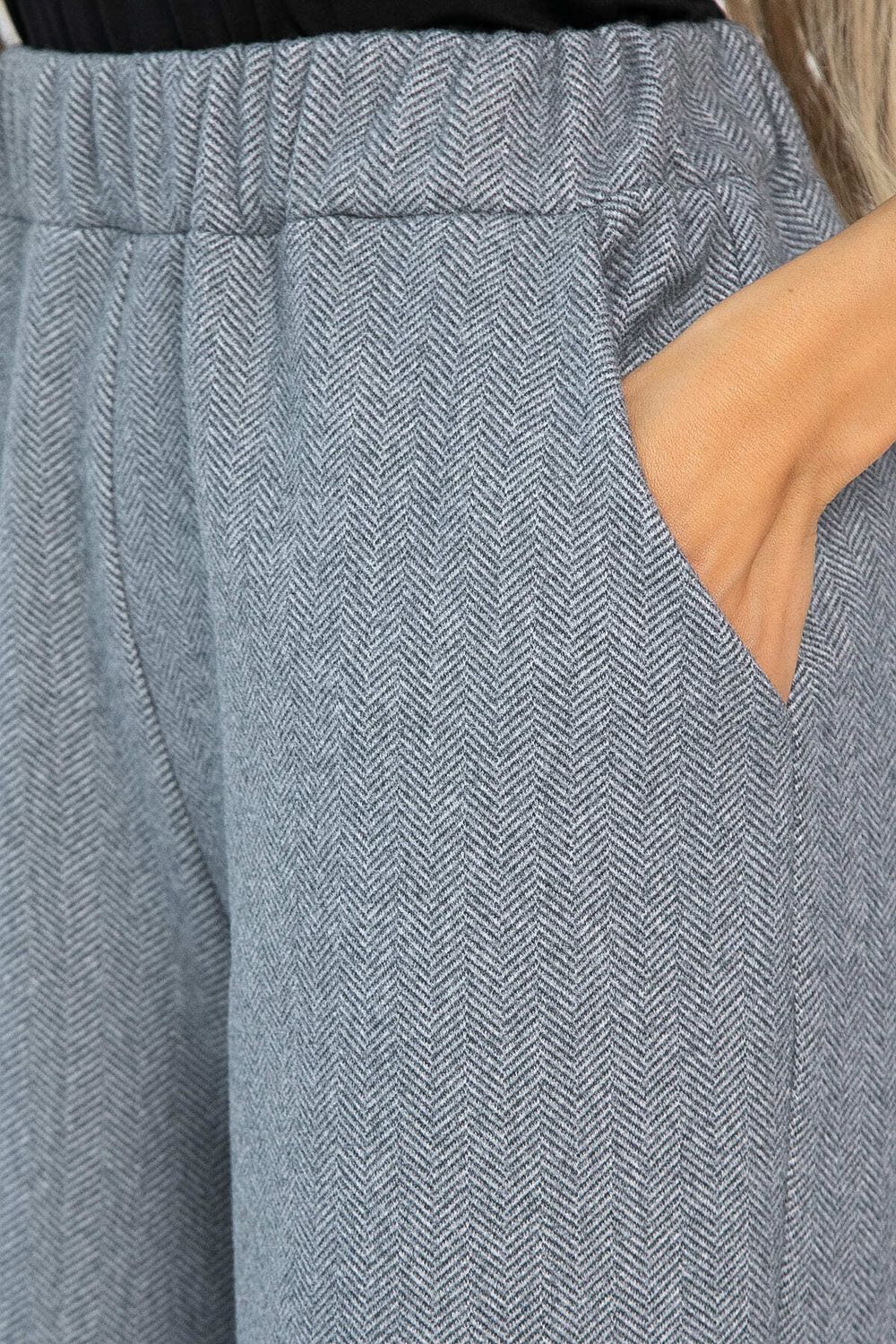 Брюки Остатки тепла (серые) Б14817-7М LT Collection