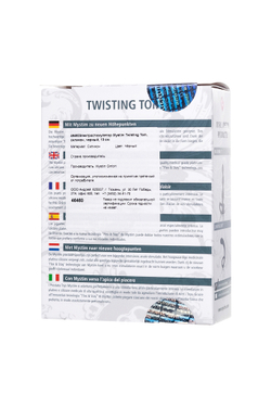 Электростимулятор Mystim Twisting Tom, силикон, черный, 13 см