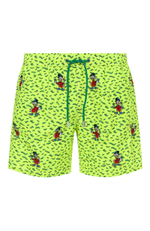 Шорты муж. Saint Barth EMBROIDERED Скрудж деньги желтый неон
