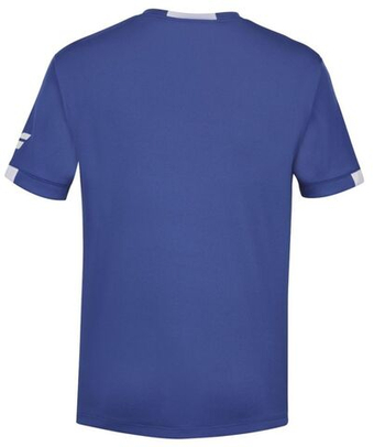Футболка для мальчика теннисная Babolat Play Crew Neck Tee Boy - небесный