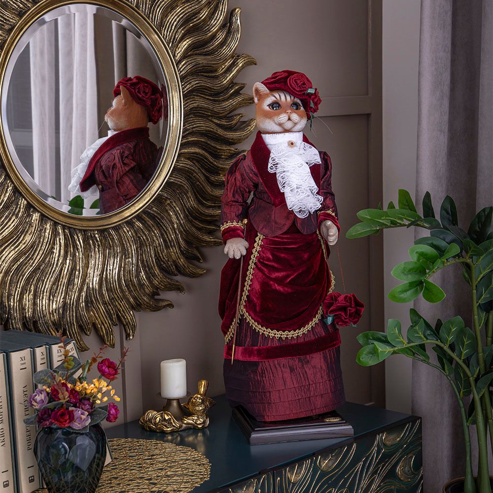 Кукла коллекционная Кошка Леди Парр