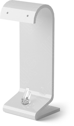 Подставка для гарнитура/кобра/2 отверстия/зажим для кольца/ПЭТ карман для бирки/Н-110 мм.