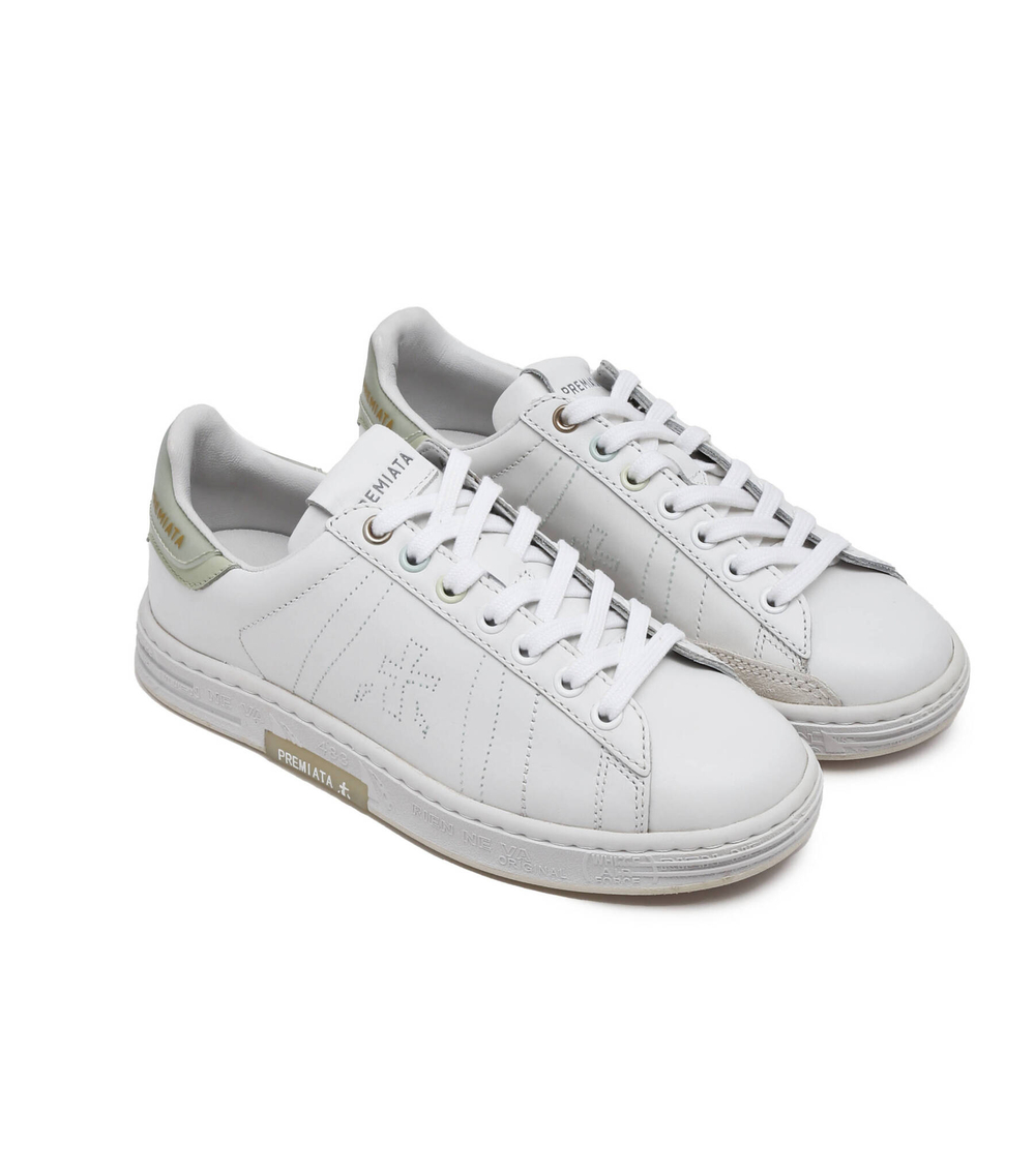 Кожаные кроссовки russelld Premiata - белый(RUSSELLD)