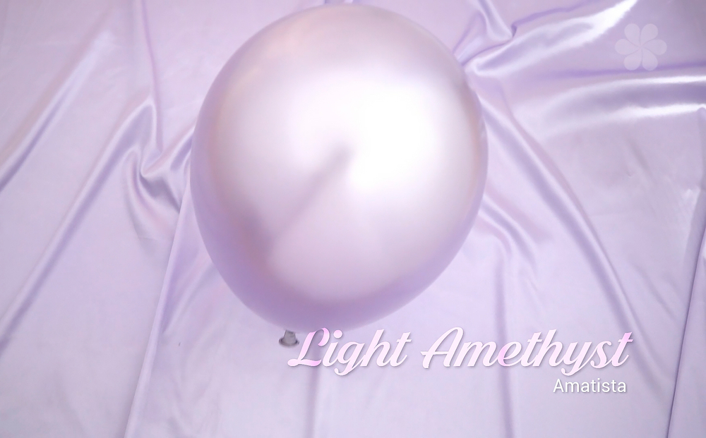 Шар 18" Светлый аметист, шелк / Silk Pink Blossom 850