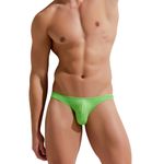 Мужские трусы слипы зеленые GAUVINE 2000
