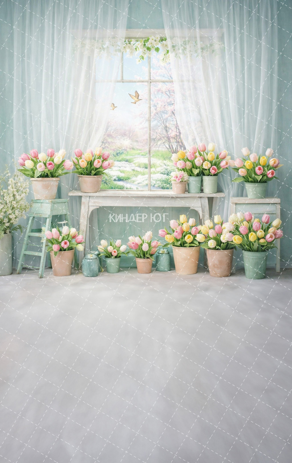 Фотофон "Долгожданная весна" арт. ФФ903-29