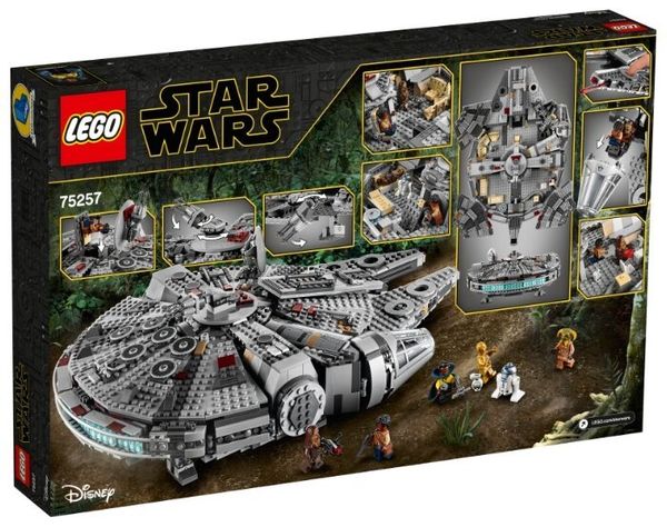 Конструктор LEGO Star Wars 75257 Episode IX Сокол Тысячелетия