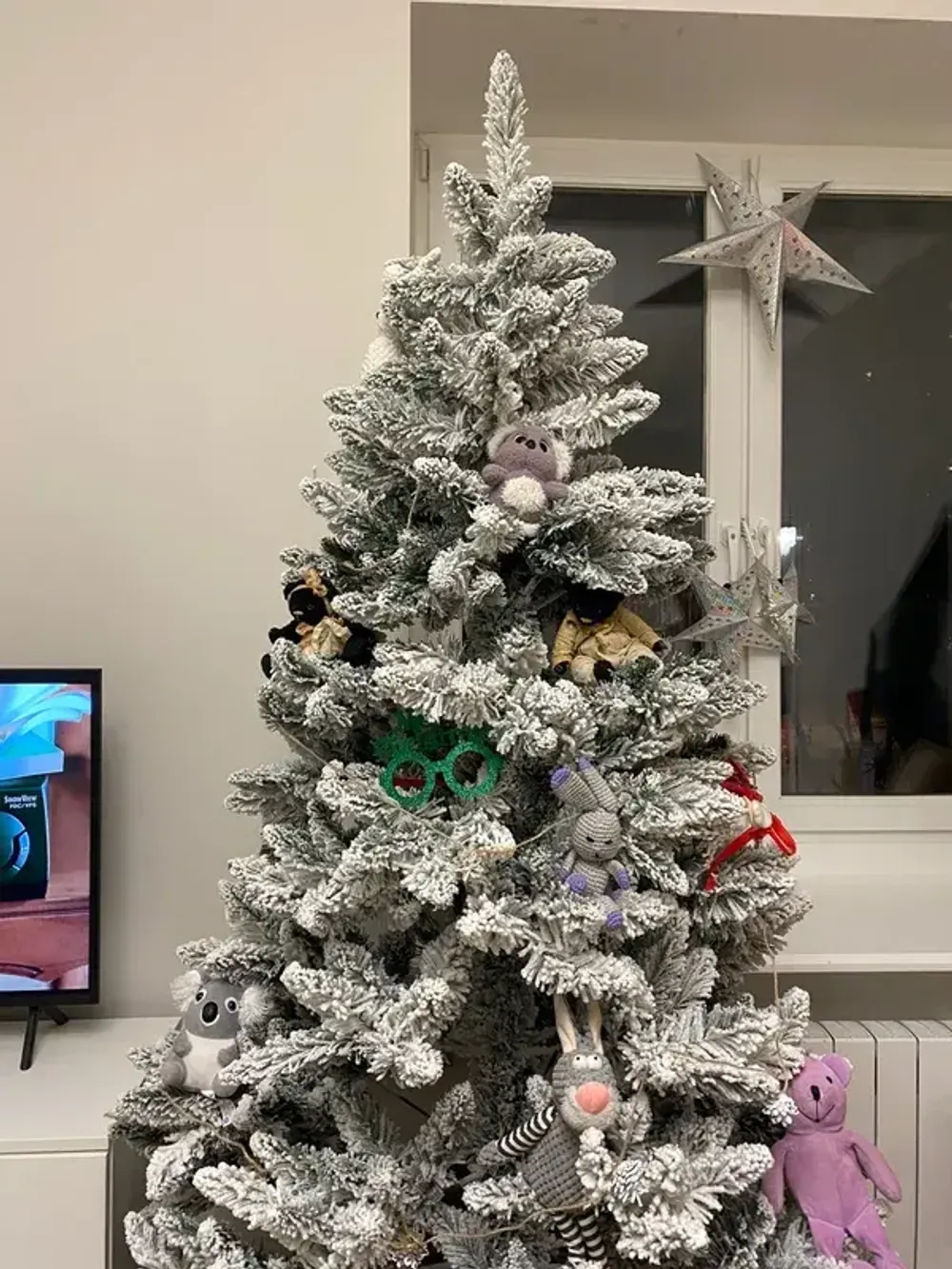 Ель заснеженная «Славянская» (пвх) 150 см / 1.5 м