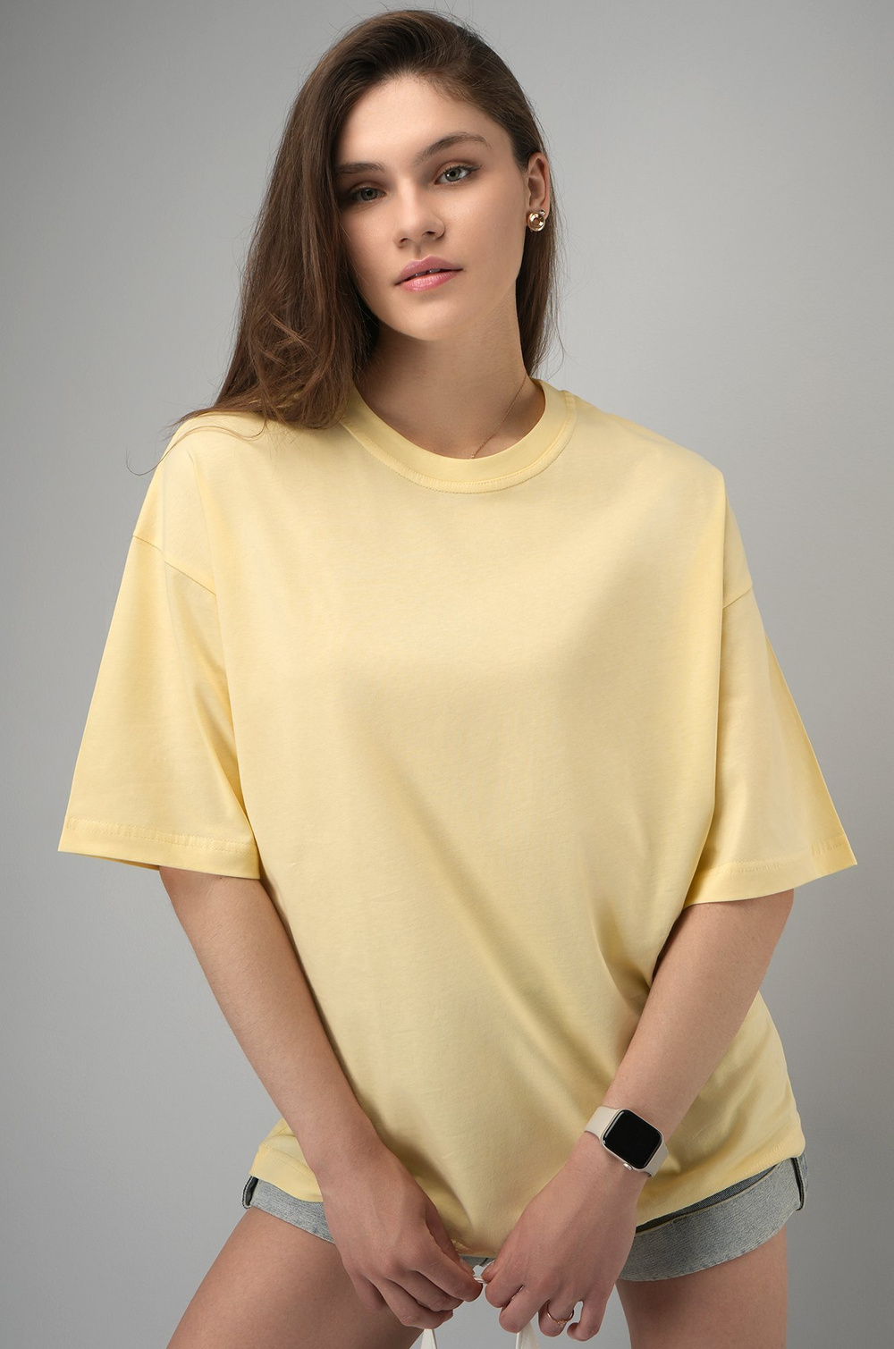 Женская футболка оверсайз Happyfox