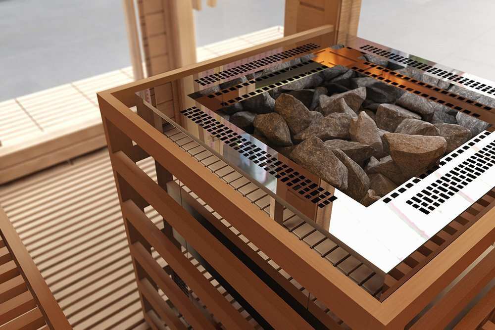 Электрическая печь SAWO TAURUS TAU-90NS-G-P (9 кВт), выносной пульт (пульт и блок мощности докупаются отдельно)