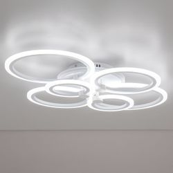 Citilux Сента CL237B160E RGB Люстра с пультом Белая