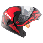 Шлем CKX TRANZ 1,5 Ams DL+EDL Caliber Matt red M