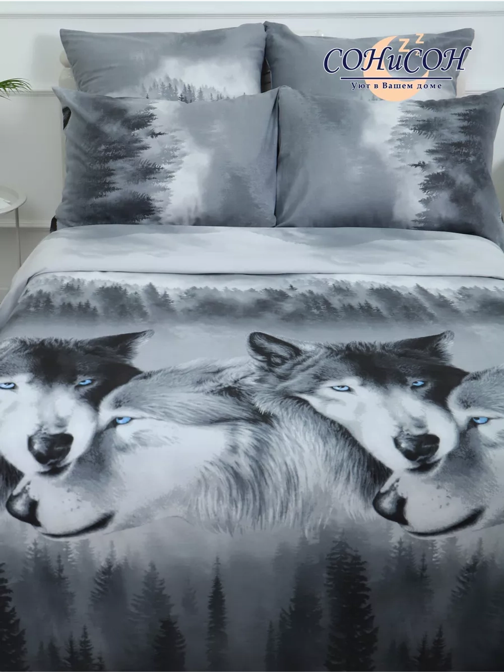 Простыня на резинке 180х200 СОНиЯ