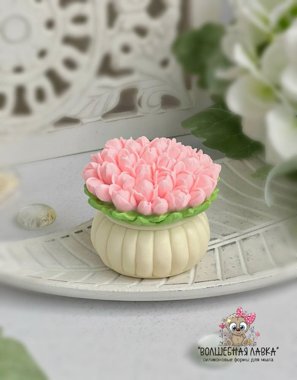 Силиконовая форма Шапочка тюльпаны