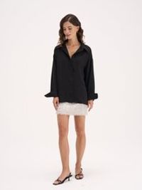 Рубашка "Черный оникс" женская