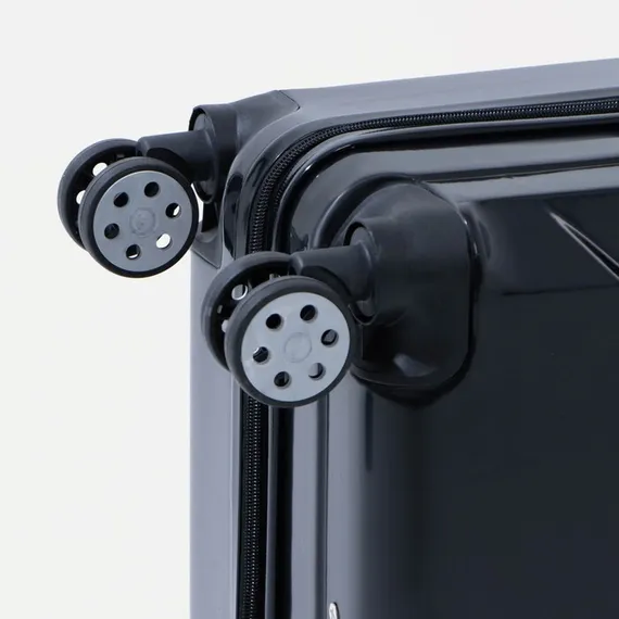 Чемодан большой 28", кодовый замок, цвет чёрный