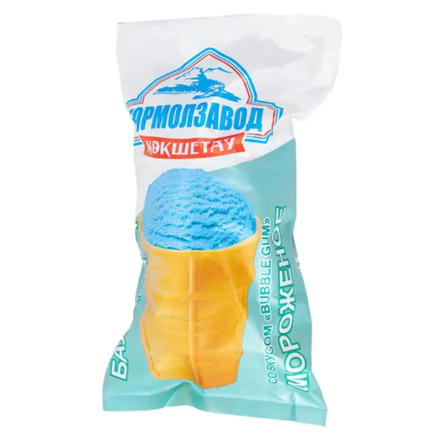 Мороженое ГОРМОЛЗАВОД Buble Gum вафельный стакан 80 гр