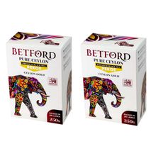 Чай черный Betford крупнолистовой PEKOE 250 г , 2 шт