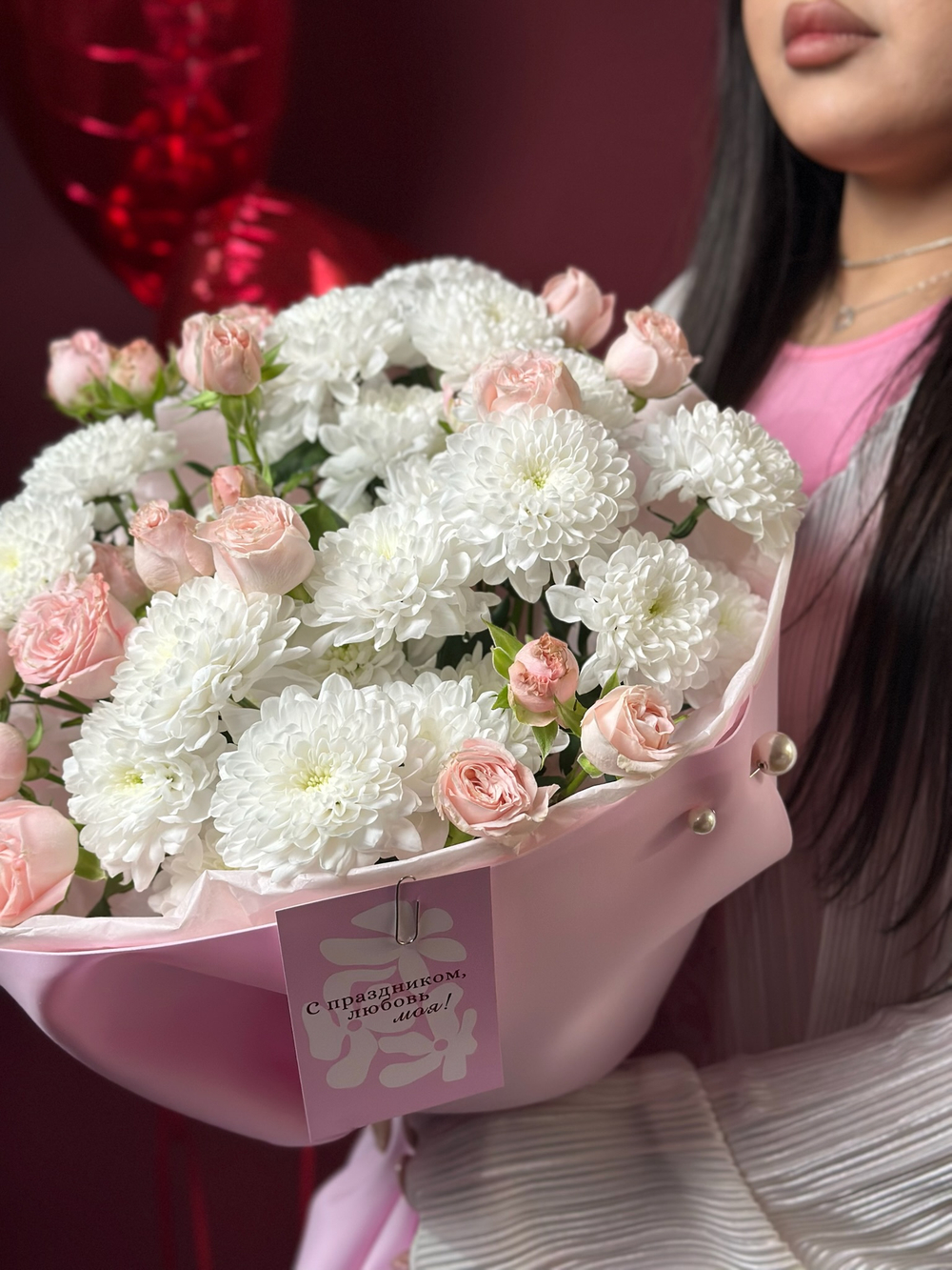 Сборный букет «Облако чувств»