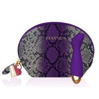 Фиолетовый G-стимулятор 14см с вибрацией Rianne S Boa Mini G