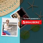 Фотобумага 10х15 см, 180 г/м2, 50 листов, односторонняя, глянцевая BRAUBERG, 363124