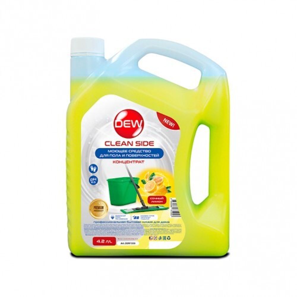 DEW Универсальное моющее средство Dew Clean Side 2,8л желтый