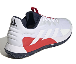 Мужские кроссовки теннисные Adidas SoleMatch Control M OC - white