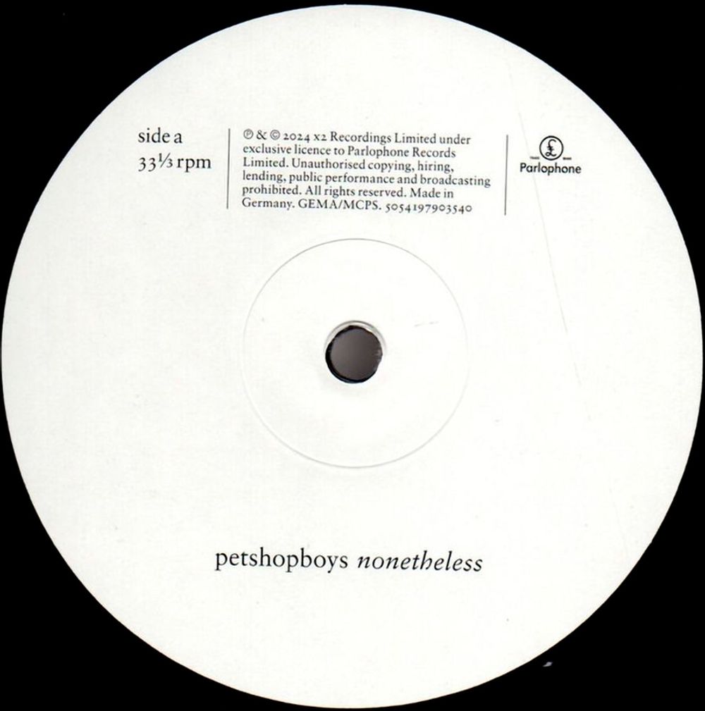 Pet Shop Boys. Nonetheless (LP) Новая запечатанная виниловая пластинка