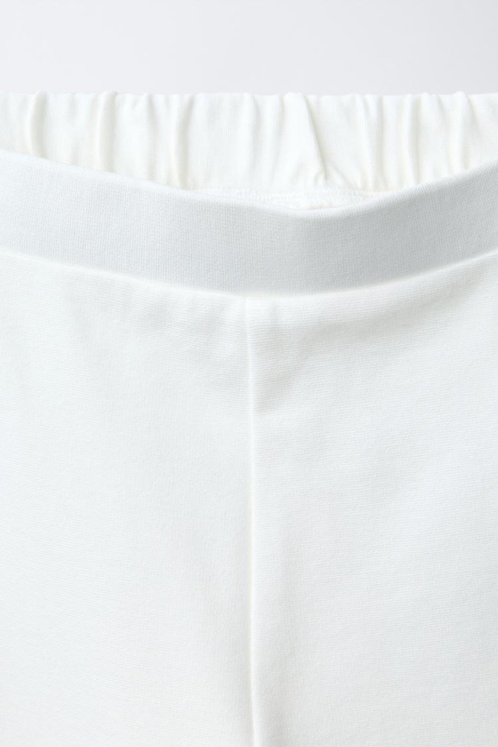 ZARA ШИРОКИЕ БРЮКИ С ВЫШИВКОЙ, ЭКРЮ