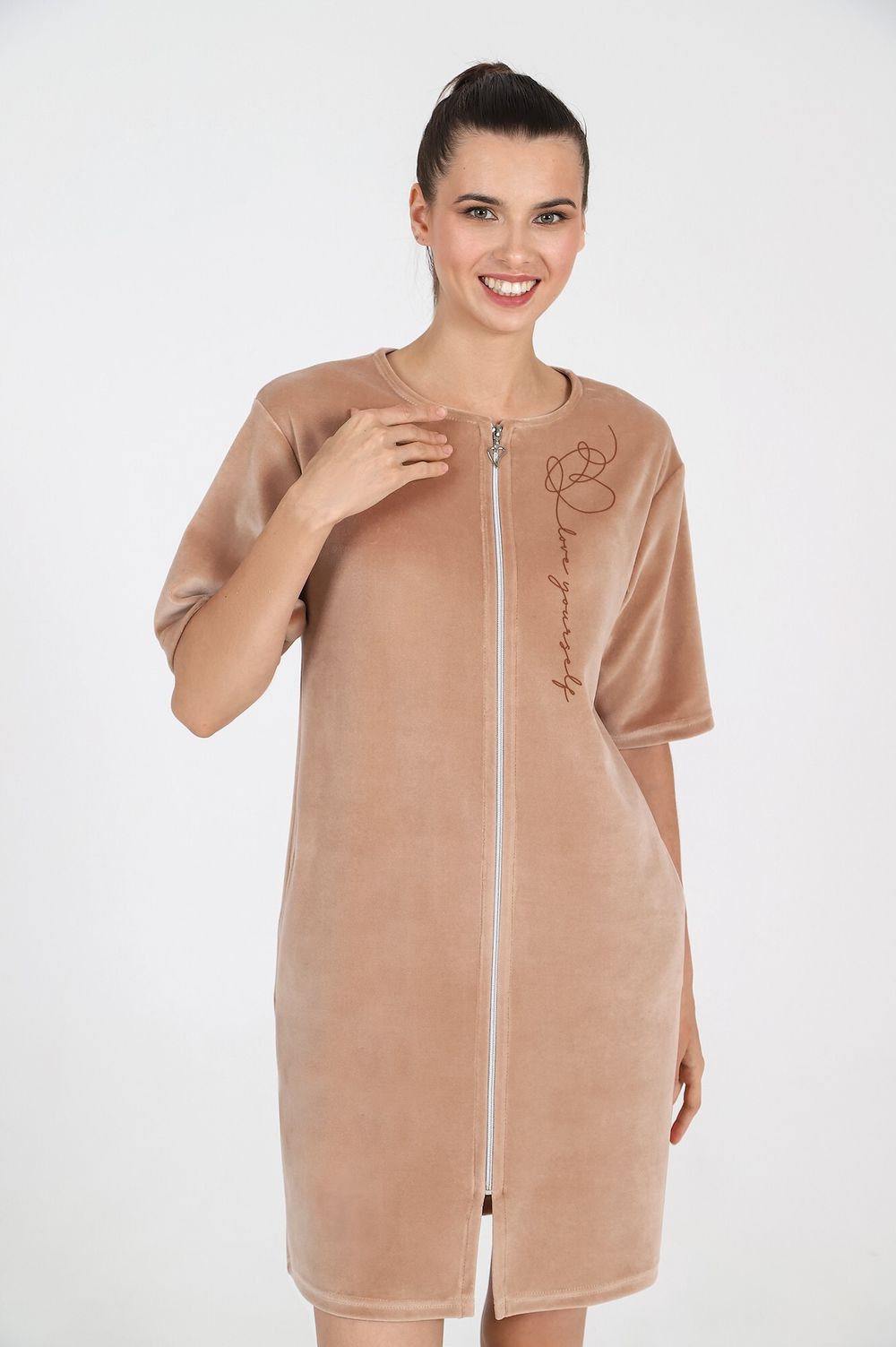 Халат Афина Виотекс БЕЖЕВЫЙ